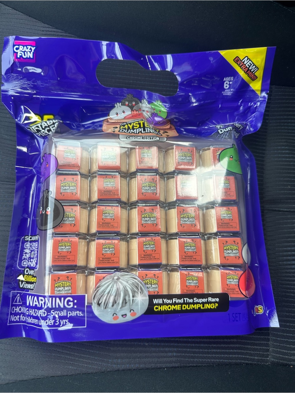 Mystery Dumplings Collectible Toy Set - Purple